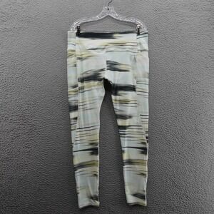 DSG Cold‎ Weather Compression Legging XL Green White Brushstroke Womens NWT